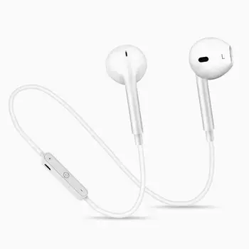 S6 Bluetooth Headphones Wireless 4.1 Earbuds Mic Sport Stereo Headset Sweatproof Earphones White
S6 Bluetooth Headphones Wireless 4.1 Earbuds Mic Sport Stereo Headset Sweatproof Earphones White