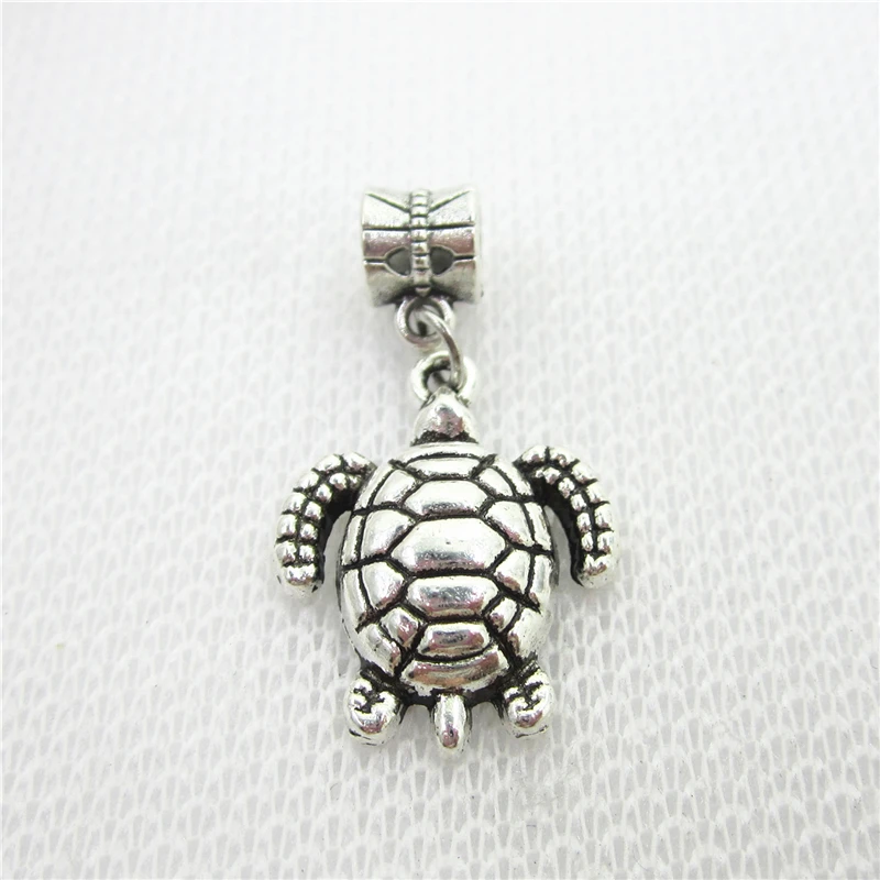 20pcs/lot Antique Silver Turtle charms Big Hole European Beads dangle charms diy fashion bracelets jewelry accessory
20pcs/lot Antique Silver Turtle charms Big Hole European Beads dangle charms diy fashion bracelets jewelry accessory