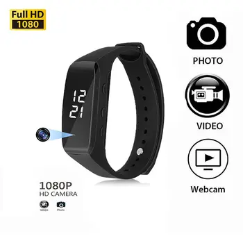 Mini Camera HD 1080p Wearable Bracelet small Cam Wristband Sports DV Rechargeable Portable Surveillance micro Camcorder hidden
Mini Camera HD 1080p Wearable Bracelet small Cam Wristband Sports DV Rechargeable Portable Surveillance micro Camcorder hidden