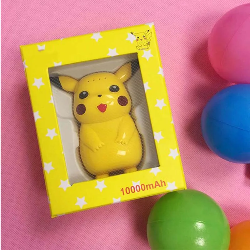 Travel USB Charger Cute Cartoon Pikachu 10000mah Power Bank Portable External Battery for mobile phone & gift for girl
Travel USB Charger Cute Cartoon Pikachu 10000mah Power Bank Portable External Battery for mobile phone & gift for girl