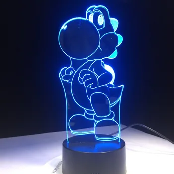 Classic Cartoon Game Figure Super Mario Bros Luigi Toad Dragon 3D LED Lamp Acrylic Novelty Christmas Lighting Gift USB Touch Toy
Classic Cartoon Game Figure Super Mario Bros Luigi Toad Dragon 3D LED Lamp Acrylic Novelty Christmas Lighting Gift USB Touch Toy