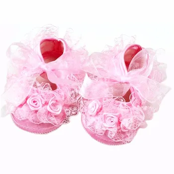 Cute Sweet Toddler Baby Lace Shoes Infant Girl Non-Slip Princess Shoes Prewalker Shoes
Cute Sweet Toddler Baby Lace Shoes Infant Girl Non-Slip Princess Shoes Prewalker Shoes