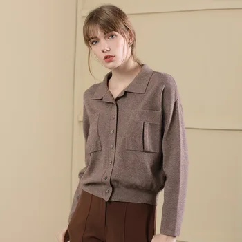 Women's cardigan knitting unlined sweater 2018 New arrival single-breasted Autumn and Winter women's knitted sweater coat 18081
Women's cardigan knitting unlined sweater 2018 New arrival single-breasted Autumn and Winter women's knitted sweater coat 18081