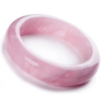 Precious Natural Pink Rose Quartz Gemstone Crystal Round Fashion Woman Bangle Inner Diameter 56mm
Precious Natural Pink Rose Quartz Gemstone Crystal Round Fashion Woman Bangle Inner Diameter 56mm