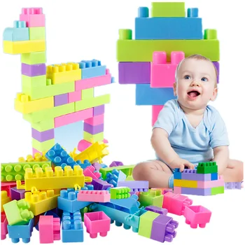 68pcs Plastic Block Toy for Children Learning & Educational Hands-on Ability/Developing Intelligence With Mom and Daddy Juguetes
68pcs Plastic Block Toy for Children Learning & Educational Hands-on Ability/Developing Intelligence With Mom and Daddy Juguetes