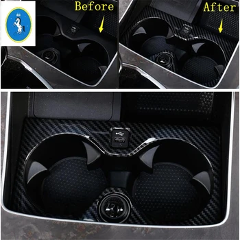 Yimaautotrims Accessory Carbon Fiber Look Console Central Front Water Cup Holder Bottle Cover Trim Fit For BMW X5 G05 2019 2020
Yimaautotrims Accessory Carbon Fiber Look Console Central Front Water Cup Holder Bottle Cover Trim Fit For BMW X5 G05 2019 2020