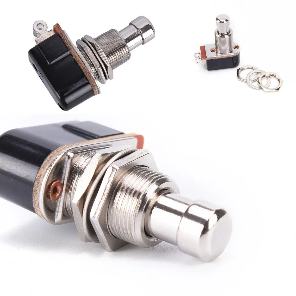 2019 New SPST Momentary Soft Touch Push Button Stomp Foot Pedal Electric Guitar Switch
2019 New SPST Momentary Soft Touch Push Button Stomp Foot Pedal Electric Guitar Switch