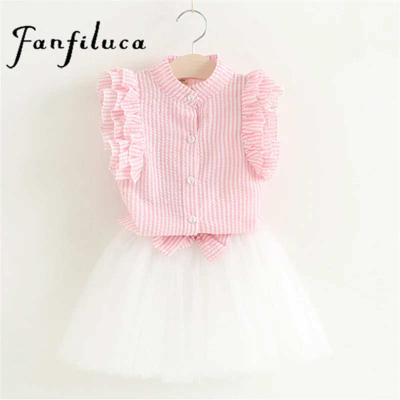 Summer Girls Clothing Sets Cotton Vest Two-piece Sleeveless Children Sets Casual Fashion Girls Clothes Suit Skirt
Summer Girls Clothing Sets Cotton Vest Two-piece Sleeveless Children Sets Casual Fashion Girls Clothes Suit Skirt