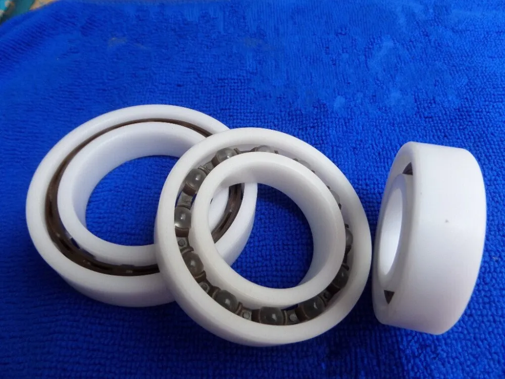 

20pcs 6001 12mm POM Plastic bearings with Glass balls 12*28*8 mm nylon bearing 12x28x8