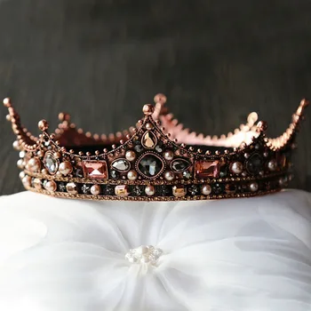 FORSEVEN Bridal Hair Jewelry Full Circle Beads Pearl Crystal Tiaras Crowns Diadem Headpiece Women Wedding Hair Accessories JL
FORSEVEN Bridal Hair Jewelry Full Circle Beads Pearl Crystal Tiaras Crowns Diadem Headpiece Women Wedding Hair Accessories JL