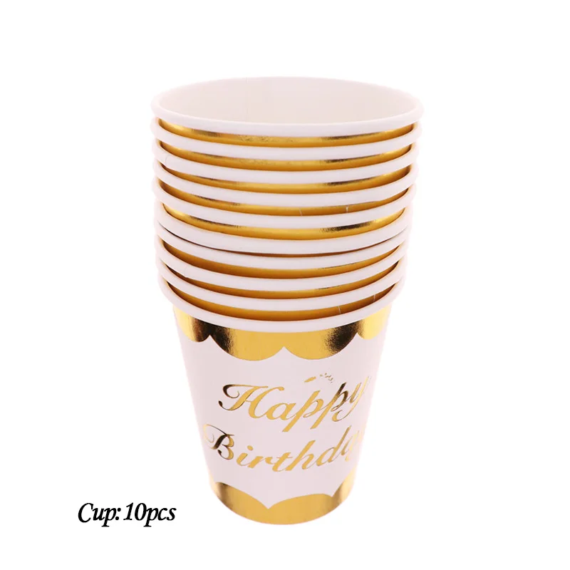 Gold Foil 10pcs/lot Cup theme birthday party paper tableware decoration supplies for kids party
Gold Foil 10pcs/lot Cup theme birthday party paper tableware decoration supplies for kids party