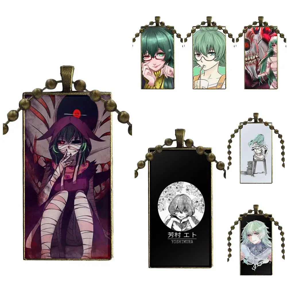 Eto Yoshimura Tokyo Ghoul Glass Cabochon Choker Pendant Rectangle Necklace Bronze Color Jewelry For Women Wedding Gift
Eto Yoshimura Tokyo Ghoul Glass Cabochon Choker Pendant Rectangle Necklace Bronze Color Jewelry For Women Wedding Gift