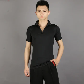 Sexy Ballroom Dance Top Black Men Standard Dance Waltz Rumba Performance Clothes Latin Salsa Tango Practice Dancing Wear DC2044
Sexy Ballroom Dance Top Black Men Standard Dance Waltz Rumba Performance Clothes Latin Salsa Tango Practice Dancing Wear DC2044