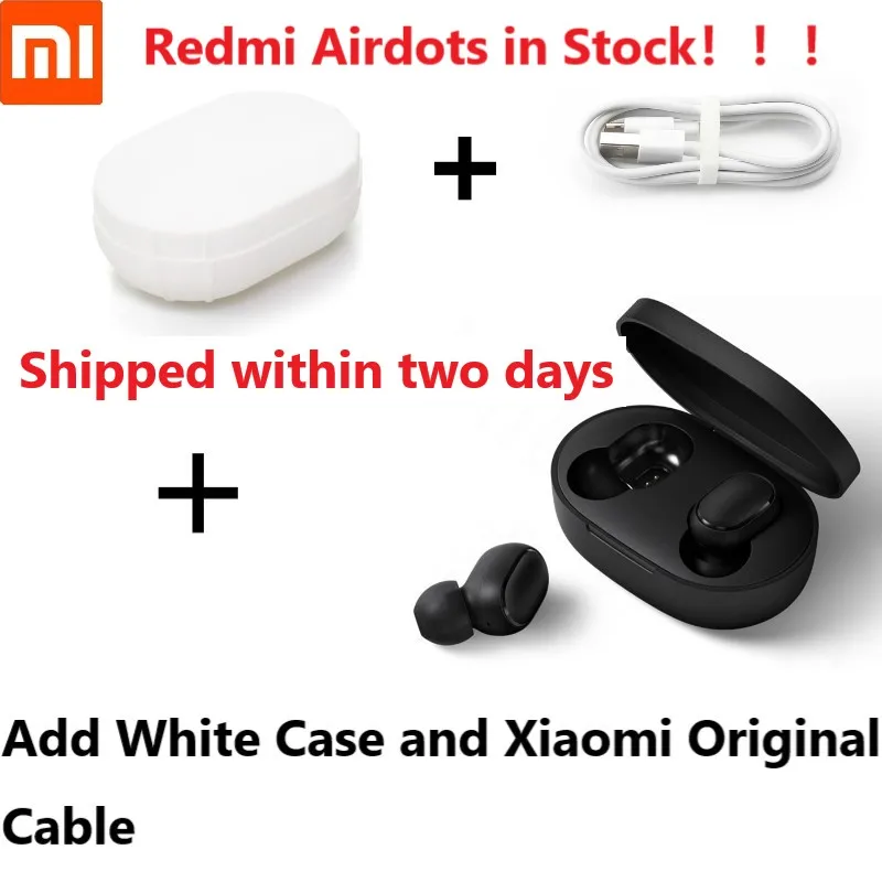 Xiaomi Redmi AirDots True Wireless bluetooth 5.0 Earphones DSP Active Noise Cancellation Headset With Mic Earbuds
Xiaomi Redmi AirDots True Wireless bluetooth 5.0 Earphones DSP Active Noise Cancellation Headset With Mic Earbuds