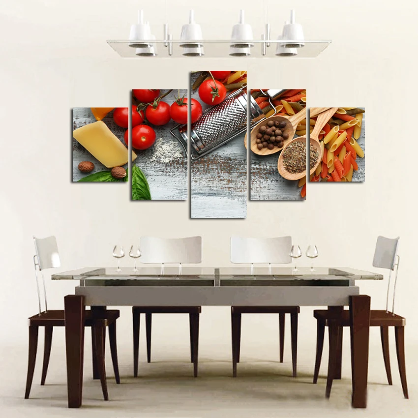 hot sale 5 Panel Fruits Tableware Kitchen modern Painting On Canvas Large Pictures Wall Art For Living Room Poster Printing A139
hot sale 5 Panel Fruits Tableware Kitchen modern Painting On Canvas Large Pictures Wall Art For Living Room Poster Printing A139