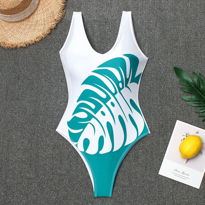 Sexy One Piece Swimsuit Women Bandage Swimwear Leaf Flower Print Beach Swimwear 2019 Bathing Suit Swim Wear Monokini White
Sexy One Piece Swimsuit Women Bandage Swimwear Leaf Flower Print Beach Swimwear 2019 Bathing Suit Swim Wear Monokini White