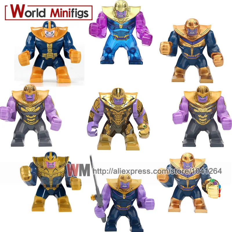 Single Marvel Thanos s 4 Endgame Action Infinity Gauntlet Power Stones Gloves Model Building Blocks Children Toys
Single Marvel Thanos s 4 Endgame Action Infinity Gauntlet Power Stones Gloves Model Building Blocks Children Toys