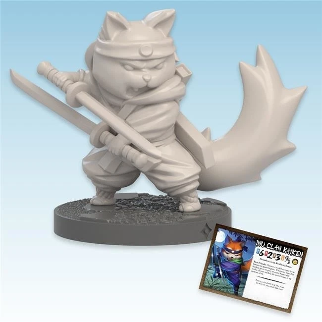 Ninja Division Publishing NJD010824 Ninja All-Stars Inu Clan Kaiken Division Publishing