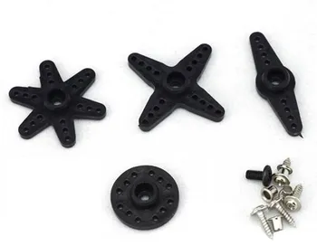 50pcs bLACK COLOR plastic Accessories servo arm for Tower MG946R MG996R MG995 MG945 Metal gear
50pcs bLACK COLOR plastic Accessories servo arm for Tower MG946R MG996R MG995 MG945 Metal gear