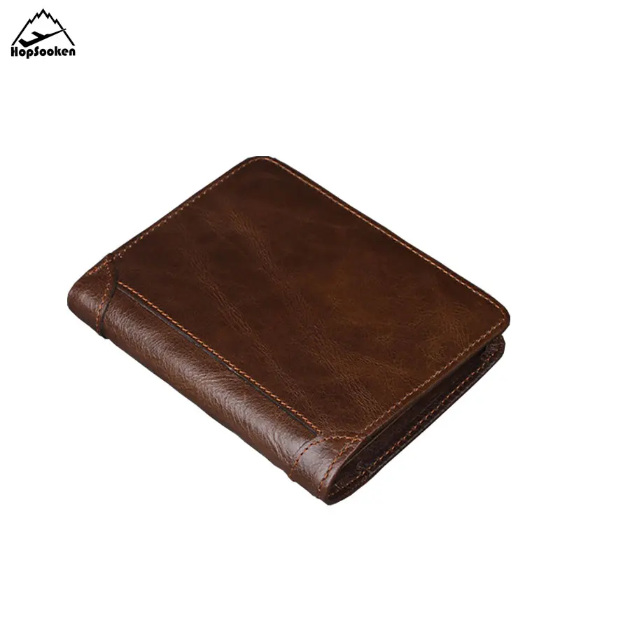 HopSooken Men Leather Wallet Genuine Leather Vintage Short Wallet for Men ID Cards Cash Organizer Purse for Men HSP02
HopSooken Men Leather Wallet Genuine Leather Vintage Short Wallet for Men ID Cards Cash Organizer Purse for Men HSP02