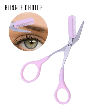 BONNIE CHOICE Eyebrow Trimmer Eyelash Hair Scissors Comb Shaping Grooming Stainless Steel Makeup Tool
BONNIE CHOICE Eyebrow Trimmer Eyelash Hair Scissors Comb Shaping Grooming Stainless Steel Makeup Tool