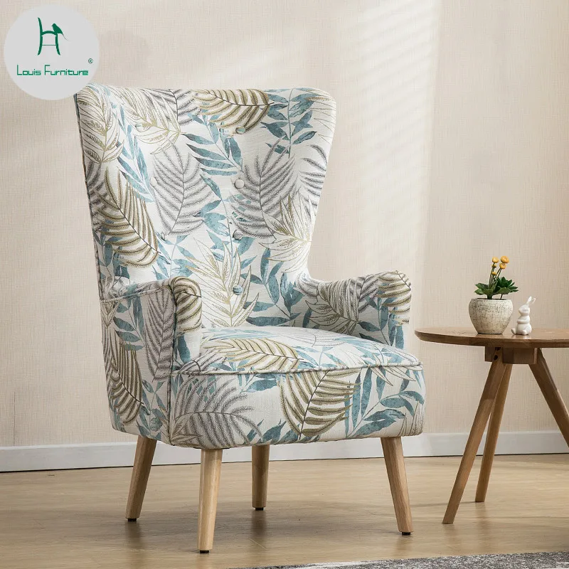 Louis Fashion Living Room Sofas Simple Modern Nordic Single Bedroom Coffee Shop Leisure American Cloth High Chair
Louis Fashion Living Room Sofas Simple Modern Nordic Single Bedroom Coffee Shop Leisure American Cloth High Chair