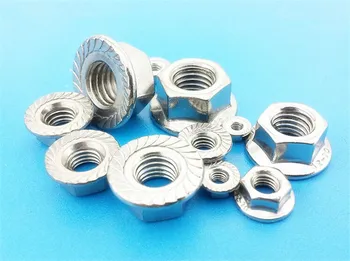 100pcs/Lot Free Shipping Metric M4 304 Stainless Steel Hex Head Flange Nuts
100pcs/Lot Free Shipping Metric M4 304 Stainless Steel Hex Head Flange Nuts