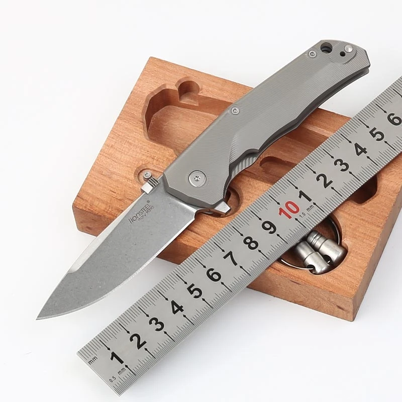 Helly LionSteel Folding Knife M390 Blade, TC4 Handle ,Ball Bearing Flipper Pocket Tactical Outdoor Camping Knife ,Dropshipping
Helly LionSteel Folding Knife M390 Blade, TC4 Handle ,Ball Bearing Flipper Pocket Tactical Outdoor Camping Knife ,Dropshipping