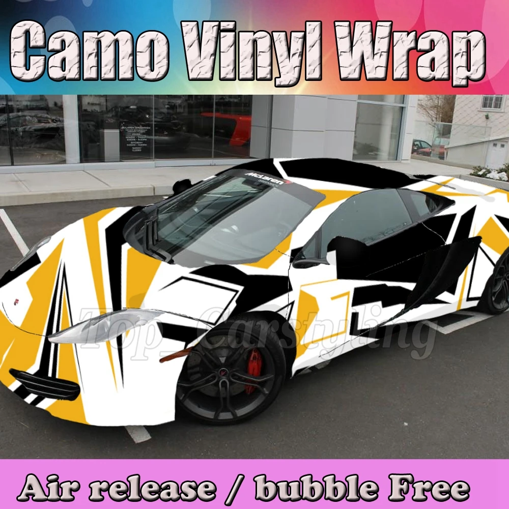 Large White Yellow Premium Camo PVC Motorcycle DIY Wrap sheet camo camouflage car BODY WRAPPING COVERING COATING
Large White Yellow Premium Camo PVC Motorcycle DIY Wrap sheet camo camouflage car BODY WRAPPING COVERING COATING