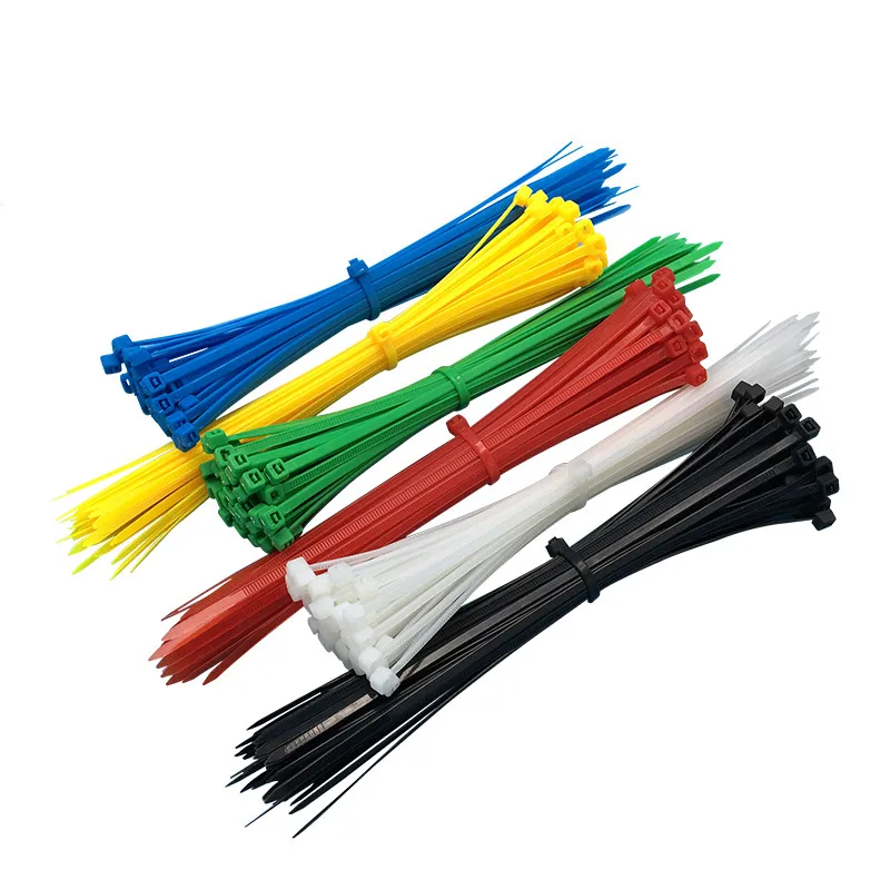 Фото Нейлоновые кабельные стяжки 200 мм 100 шт. в упаковке стандартная | Кабельные стяжки (32964522175)