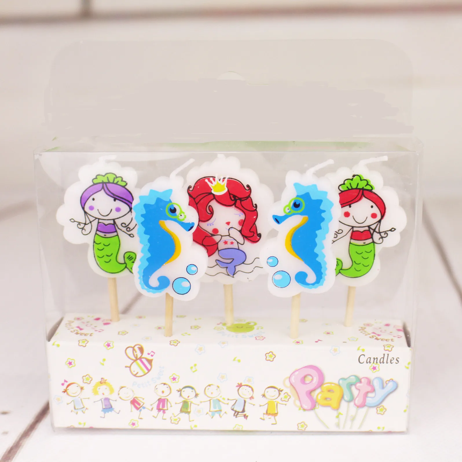 Cartoon Cute Mermaid Seahorse Candle Mermaid Party Birthday Party Decoration Kids Baby Shower Marine Theme Party Happy Birthday
Cartoon Cute Mermaid Seahorse Candle Mermaid Party Birthday Party Decoration Kids Baby Shower Marine Theme Party Happy Birthday