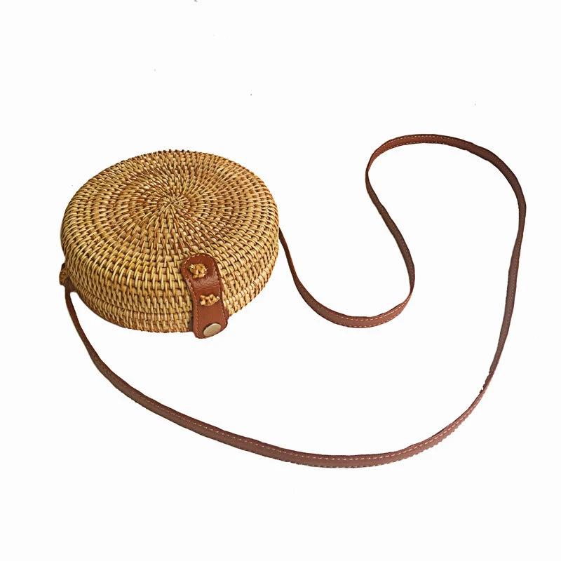 Rattan Shoulder Bags Mini Round Beach Bags for Women 2019 Straw Handbags Summer Crossbody Bags
Rattan Shoulder Bags Mini Round Beach Bags for Women 2019 Straw Handbags Summer Crossbody Bags