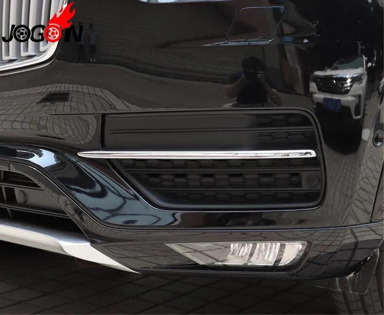 For Volvo XC90 2016 2017 2018 Accessories ABS Front Fog Light Lamp Eyelid Molding Cover Trim Car styling
For Volvo XC90 2016 2017 2018 Accessories ABS Front Fog Light Lamp Eyelid Molding Cover Trim Car styling