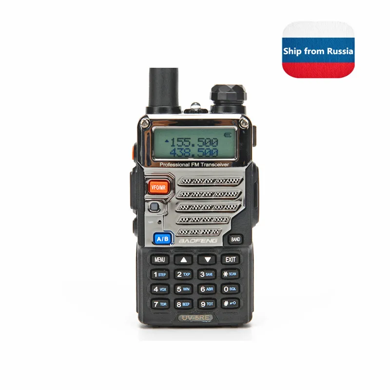 BaoFeng UV-5RE Walkie Talkie 10km VHF/UHF136-174Mhz 400-520MHz Two Way Radio Portable Radio pofung uv-5re ham radio fm VOX
BaoFeng UV-5RE Walkie Talkie 10km VHF/UHF136-174Mhz 400-520MHz Two Way Radio Portable Radio pofung uv-5re ham radio fm VOX