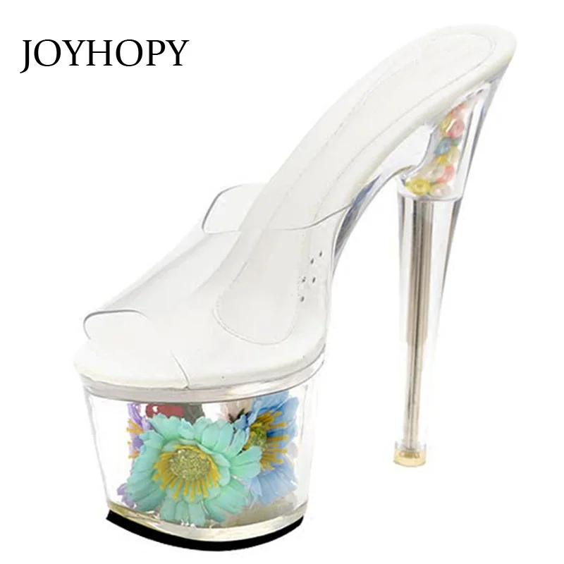JOYHOPY Super High Heels Sandals Women Summer Sexy Crystal Wedding Party Flower Thin Heels Shoes Ladies Platform Slippers WS1690
JOYHOPY Super High Heels Sandals Women Summer Sexy Crystal Wedding Party Flower Thin Heels Shoes Ladies Platform Slippers WS1690