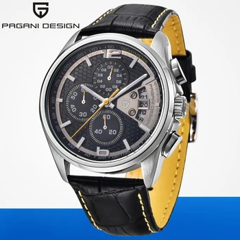 PAGANI DESIGN Casual Fashion Watches Men Luxury Brand Multifunction Quartz Waterproof Watch Chronograph Sport Relogio Masculino
PAGANI DESIGN Casual Fashion Watches Men Luxury Brand Multifunction Quartz Waterproof Watch Chronograph Sport Relogio Masculino