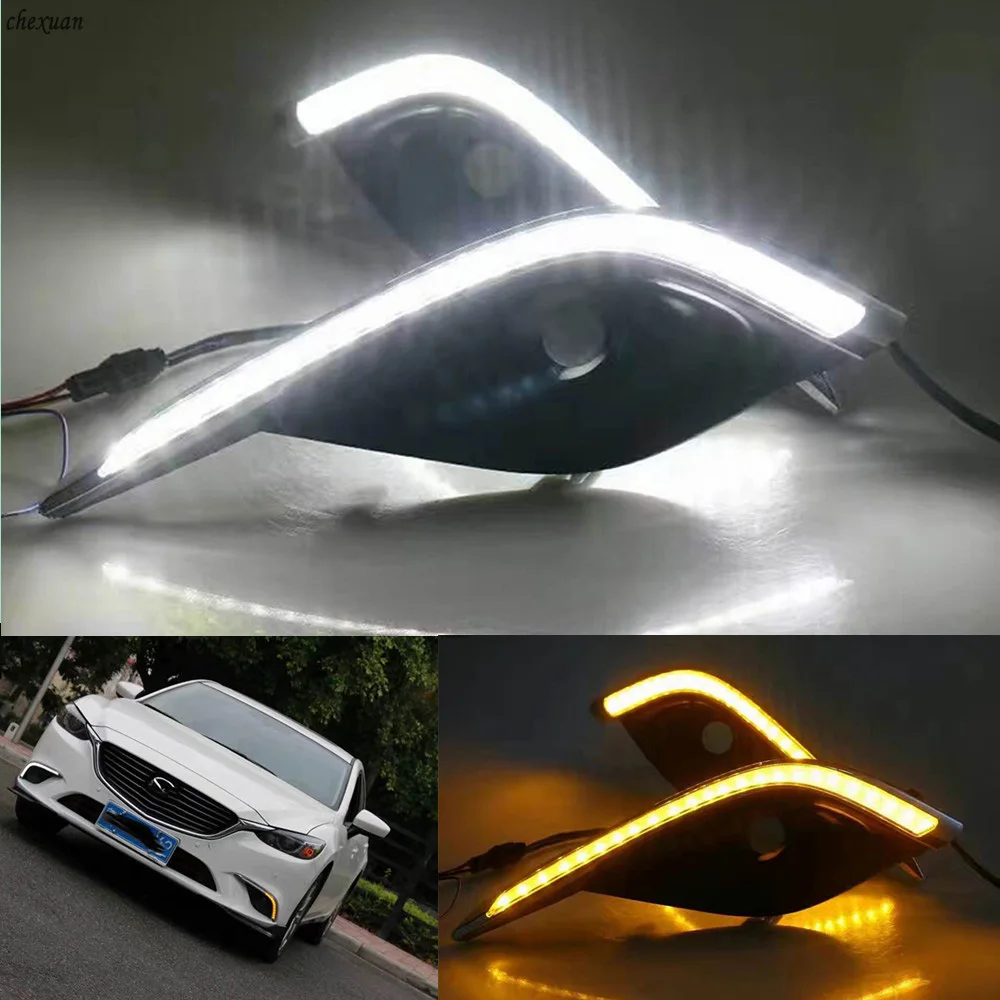 CSCSNL 1 set Waterproof ABS 12V DRL Fog Lamp Decoration Daytime Running Light For Mazda 6 Atenza 2016 2017 Car Accessories
CSCSNL 1 set Waterproof ABS 12V DRL Fog Lamp Decoration Daytime Running Light For Mazda 6 Atenza 2016 2017 Car Accessories