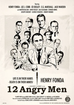 Sci-fi 12 Angry Men Vintage Retro Kraft Suspense Movie Propaganda Poster Canvas Painting Wall Sticker Home Decoration Gift
Sci-fi 12 Angry Men Vintage Retro Kraft Suspense Movie Propaganda Poster Canvas Painting Wall Sticker Home Decoration Gift