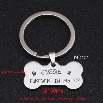 Personalized Name Bone Keychain Engraved Forever In My Heart For DOG ID Keychain Commemorative Dog Souvenir Charm Key Ring
Personalized Name Bone Keychain Engraved Forever In My Heart For DOG ID Keychain Commemorative Dog Souvenir Charm Key Ring