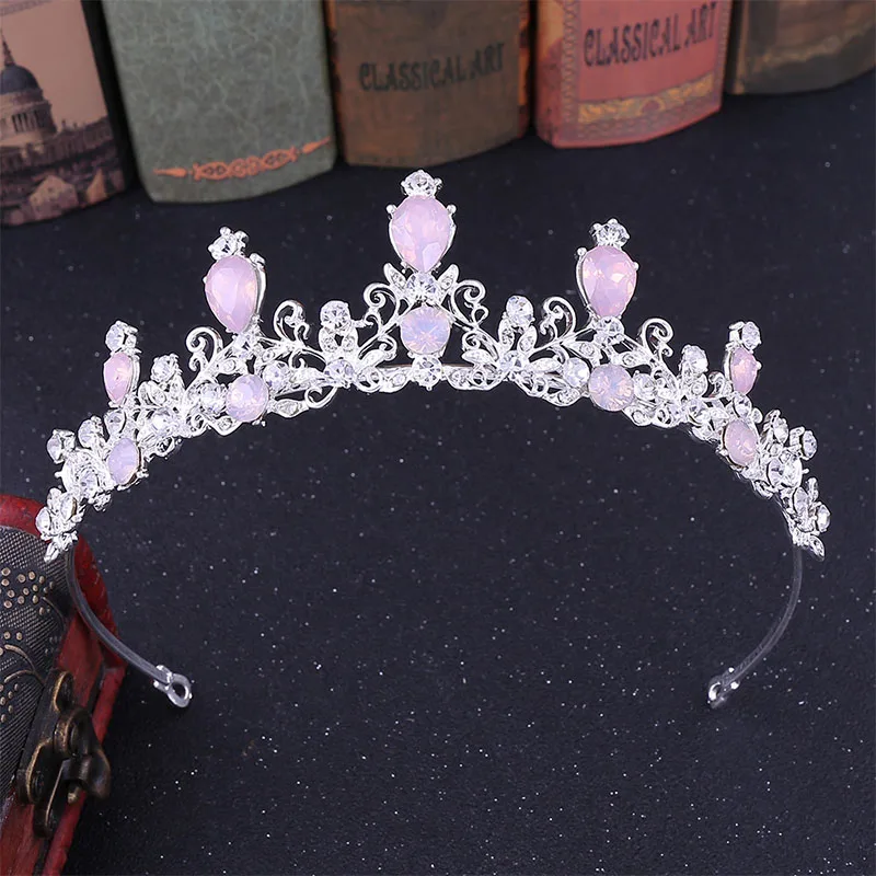 Girls Sweet Candy Color Alloy Tiaras Crown Women European Rhinestone Fashion Hair Jewelry Bridal Wedding Delicate Headpieces
Girls Sweet Candy Color Alloy Tiaras Crown Women European Rhinestone Fashion Hair Jewelry Bridal Wedding Delicate Headpieces