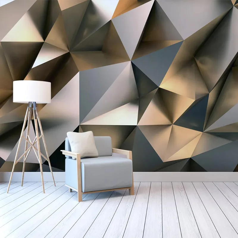 Photo Wallpaper Modern Abstract Golden Geometric Murals Living Room Bedroom Creative Art Wall Paper For Walls 3D Papel De Parede
Photo Wallpaper Modern Abstract Golden Geometric Murals Living Room Bedroom Creative Art Wall Paper For Walls 3D Papel De Parede
