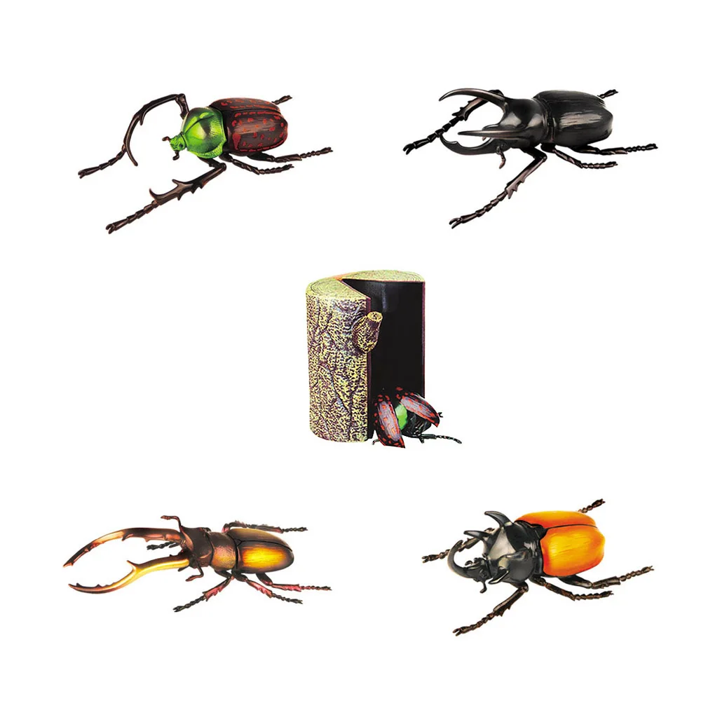 Assorted 4pcs/set of ukenn 2nd generation 3D beetle puzzles DIY models kids educational toy 6066
Assorted 4pcs/set of ukenn 2nd generation 3D beetle puzzles DIY models kids educational toy 6066