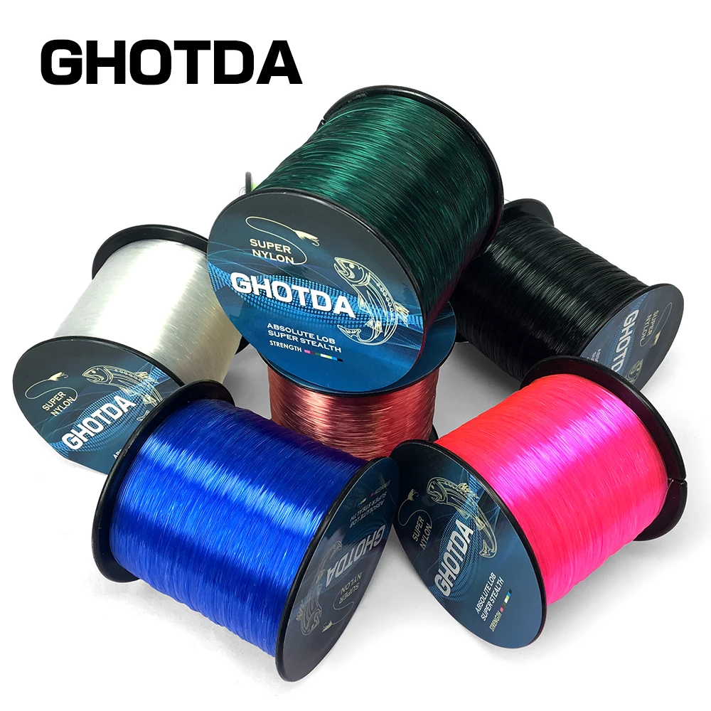 NEW Monofilament Nylon Fishing Line 1000M 4LB-28 LB Japan Material Super Strong Jig Carp Winter Fish Line Rope Wire Tackle
NEW Monofilament Nylon Fishing Line 1000M 4LB-28 LB Japan Material Super Strong Jig Carp Winter Fish Line Rope Wire Tackle