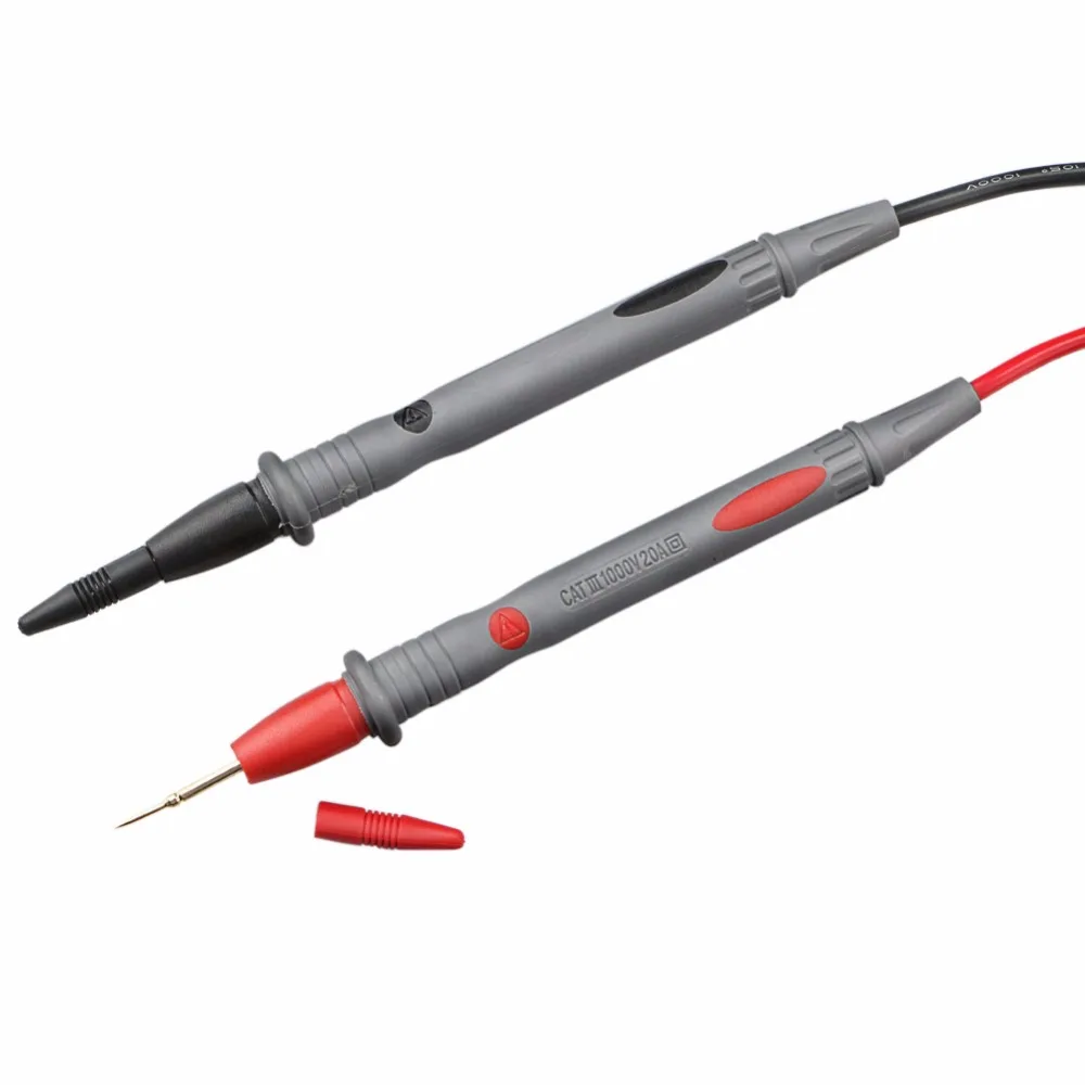 2018 New 1 Pair 20A Detachable Tip Replacement Universal Multimeter Test Lead Probe for Testing Electrical Wiring Circuits
2018 New 1 Pair 20A Detachable Tip Replacement Universal Multimeter Test Lead Probe for Testing Electrical Wiring Circuits