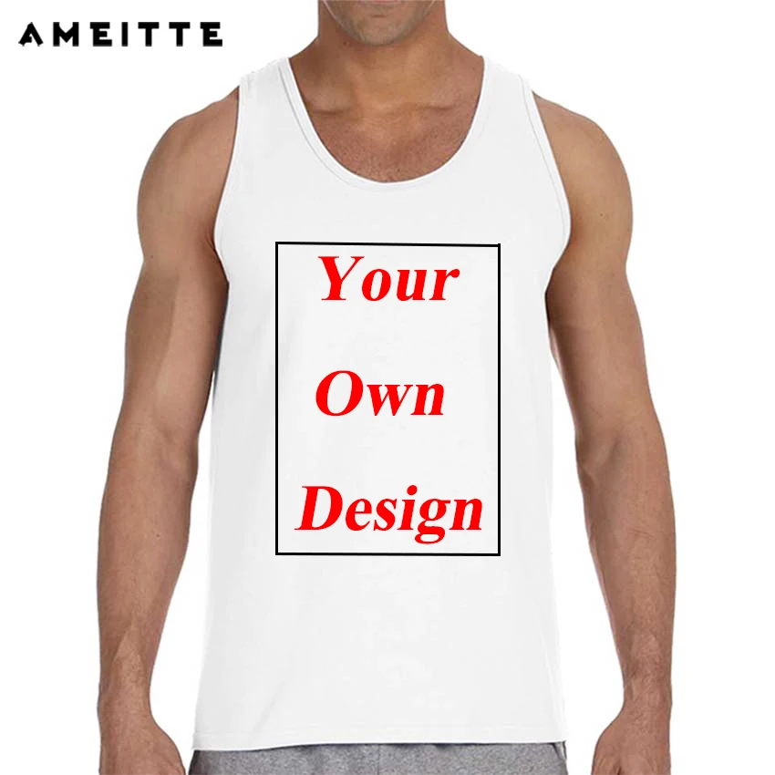 Customized Men's Tank Tops Print Your Own Design High Quality Vest Send Out In 3 Days
Customized Men's Tank Tops Print Your Own Design High Quality Vest Send Out In 3 Days