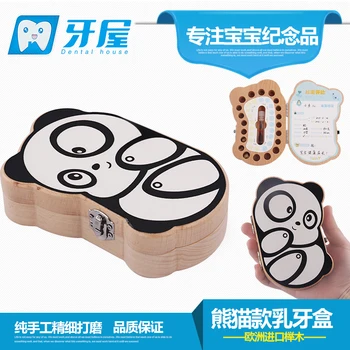 Candice guo wood panda cartoon pattern baby new born gift parents commemorate tool deciduous teech lanugo wooden storage box 1pc
Candice guo wood panda cartoon pattern baby new born gift parents commemorate tool deciduous teech lanugo wooden storage box 1pc