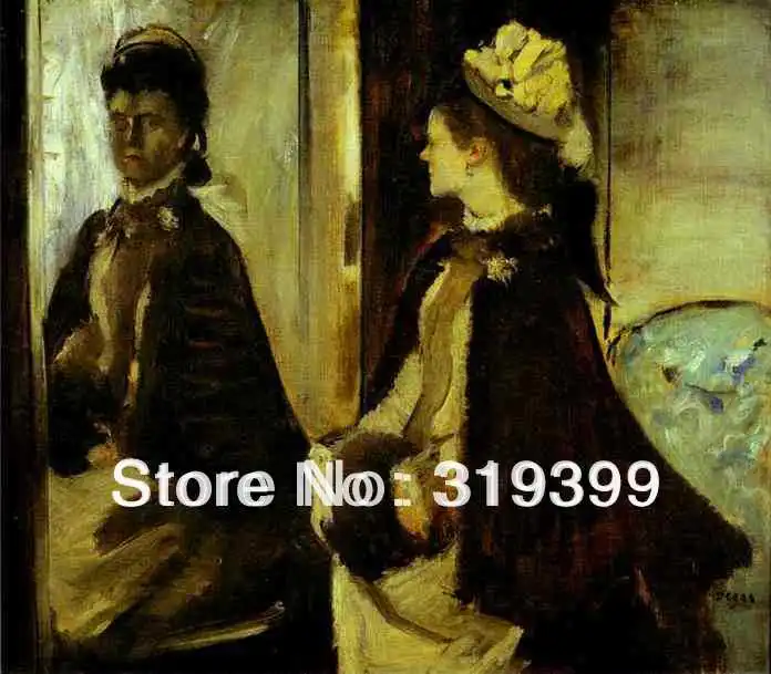 Oil Painting Reproduction on Linen Canvas,Madame Jeantaud in the mirror by edgar degas,Free DHL FAST Shipping,100%handmade
Oil Painting Reproduction on Linen Canvas,Madame Jeantaud in the mirror by edgar degas,Free DHL FAST Shipping,100%handmade