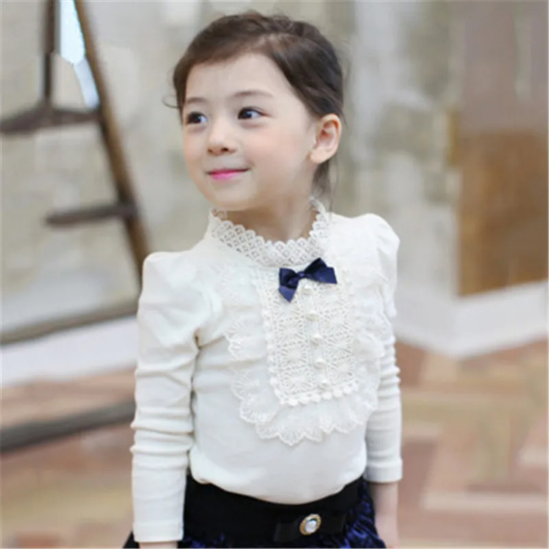 Children Clothing Girls Turtleneck Blouse 2018 Spring Autumn Bow Lace Shirt Cotton Long Sleeve Sweatshirts School Kids Clothes
Children Clothing Girls Turtleneck Blouse 2018 Spring Autumn Bow Lace Shirt Cotton Long Sleeve Sweatshirts School Kids Clothes