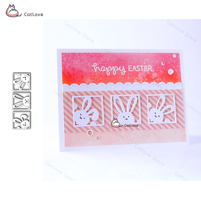 Rabbit Metal Cutting Dies Animal Stencils For DIY Scrapbooking Album Paper Card Decorative Craft Embossing Die Cuts New 2019
Rabbit Metal Cutting Dies Animal Stencils For DIY Scrapbooking Album Paper Card Decorative Craft Embossing Die Cuts New 2019
