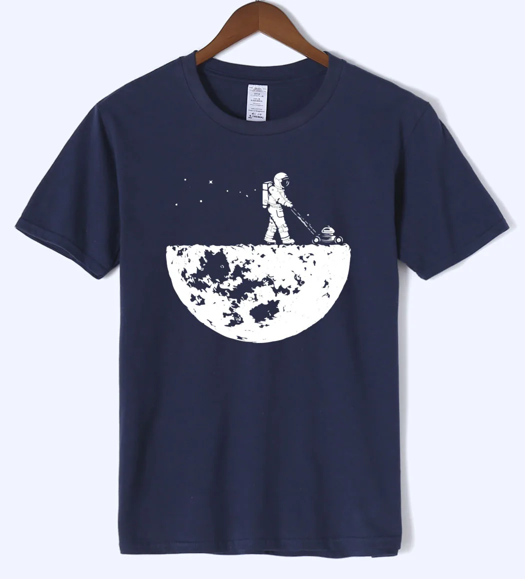 Creative Design Develop The Moon Printed Men T-Shirt 2019 Summer Short Sleeve T Shirt 100% Cotton Men's Jersey Fashion Top
Creative Design Develop The Moon Printed Men T-Shirt 2019 Summer Short Sleeve T Shirt 100% Cotton Men's Jersey Fashion Top